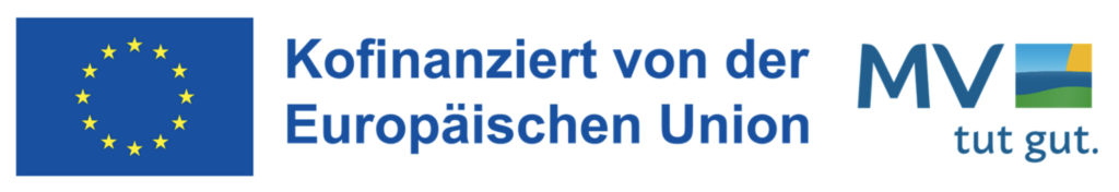 Logo Kofinanziert von der Europäischen Union
Logo Kofinanziert MV tutgut